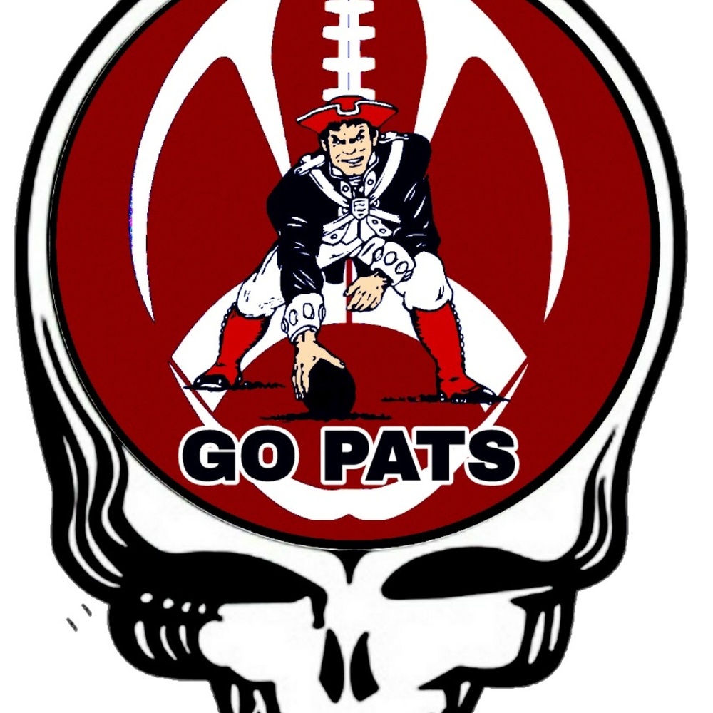 Grateful Dead New England Patriots steak your face